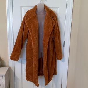 XL Teddy bear coat EUC MINT CONDITION